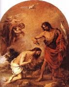 Bartolome Esteban Murillo Baptism of Jesus France oil painting artist